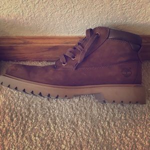 Timberland boots.